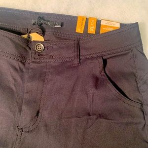 Prana Halle Straight Leg Pant, black, size 12